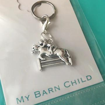 Horse Jumping Bridle Charm