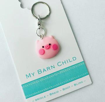 Piggy Bridle Charm