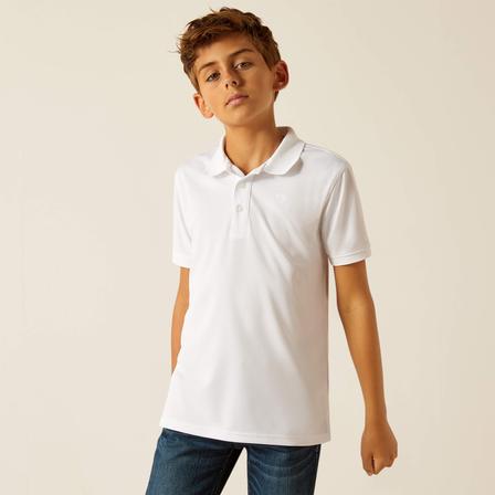 TEK Polo - Boys WHITE