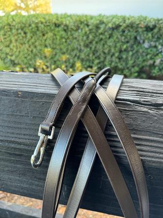 Pro4mance Com4rt Stretch Draw Reins BROWN