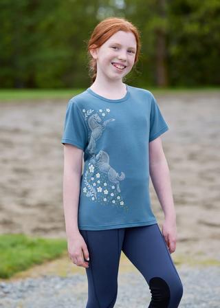 Kids Trot the Dots Horse Tee