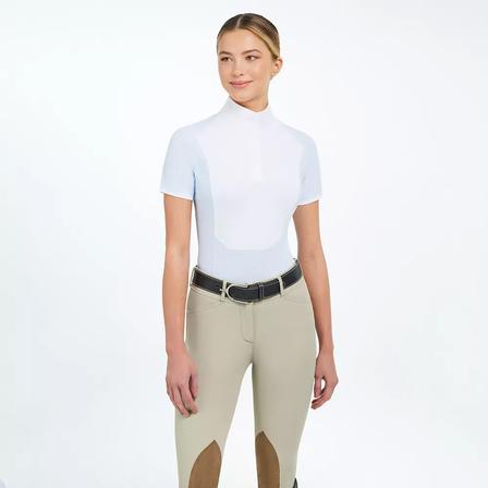 Tessa Show Shirt BLUE_RING_MICROPRINT