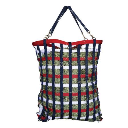 Web Slow Feed Hay Bag RED/WHITE/BLUE