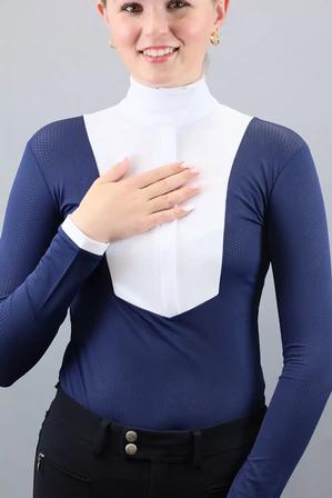 Eleonoire Long Sleeve Show Shirt NAVY_AIR