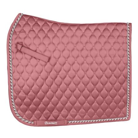 Quilted Satin Dressage Pad MUTED_CLAY