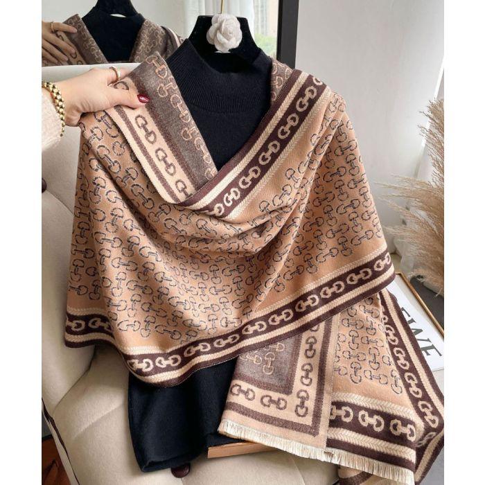 Snaffle Bit Acrylic Cashmere Scarf