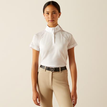 Aptos Vent 2.0 Show Shirt - Youth WHITE
