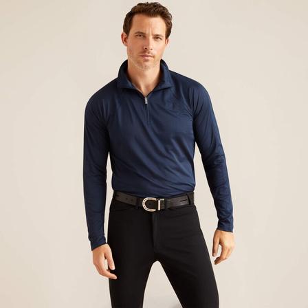 Sunstopper 3.0 1/4 Zip Baselayer - Men's NAVY_ECLIPSE