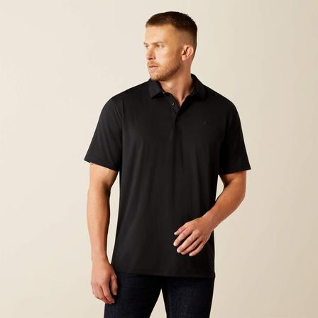 360 Airflow Polo - Men's BLACK