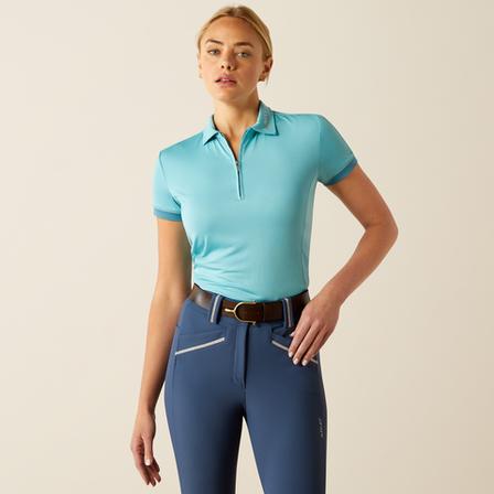 Bandera 1/4 Zip Polo AQUA