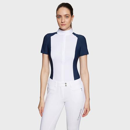 Gretta Short Sleeve Show Shirt COSMIC_BLUE