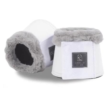 Cavaljody Over Reach Boot with Faux Fur WHITE