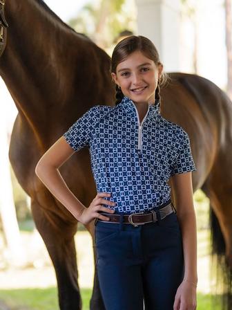 Lucy Jr. 1/4 Zip Shirt