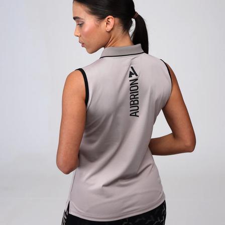 React Sleeveless Tech Polo SAND