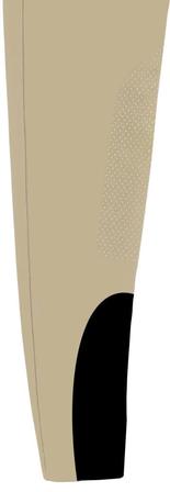 Ladies Mid Rise Breech with Silicone Knee Patch TAN