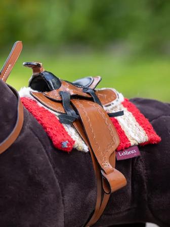 Toy Pony Western Saddle