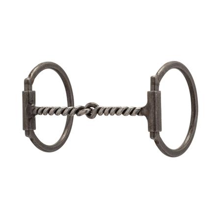 Offset D Ring Western Twisted Wire Bit