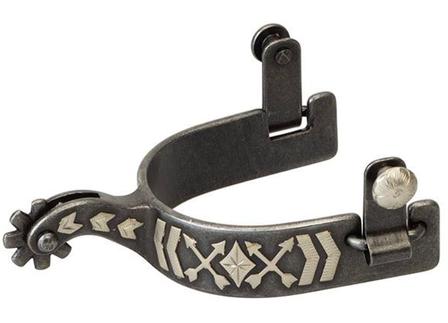 Men's Spur with Arrow Crossing Design