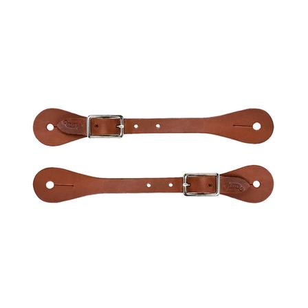 Ladies/Youth Single Ply Latigo Leather Spur Straps
