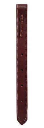 Burgundy Latigo Off Billets