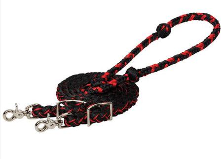 Braided Polyester Barrel Rein