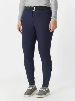 Meryl Silicone Knee Patch Breech NAVY