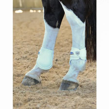 Tough-Tec Prime Fetlock Boot WHITE/WHITE