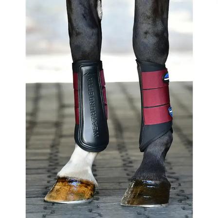 Tough-Tec Prime Brushing Boot BLACK/BURGUNDY