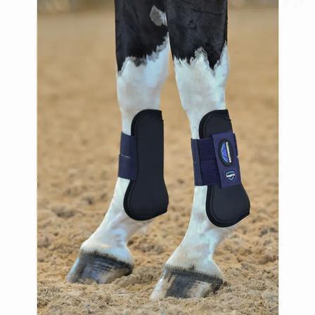 Tough-Tec Prime Open Front Boot BLACK/NAVY