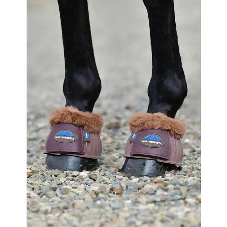 Tough-Tec Prime Fleece Trim Rubber Bell Boot BROWN/BROWN