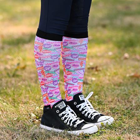 Sun Signs Pair & A Spare Boot Sock