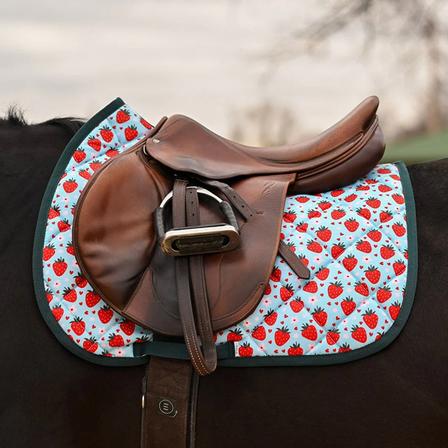 Strawberry Saddle Pad
