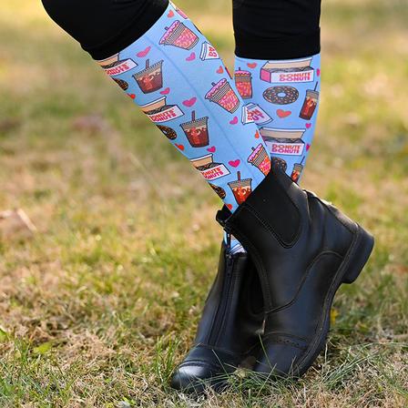 Donuts Pair & A Spare Boot Sock