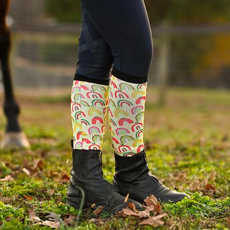 Fruit Rainbows Pair & A Spare Boot Sock - Youth