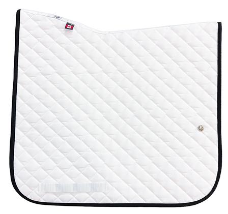 Classic Dressage Profile Pad WHITE/BLACK