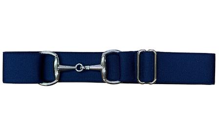 Elastic Belts in Solid Colors NAVY