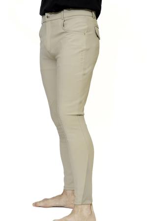 Evan Men's Knee Patch Breech BEIGE