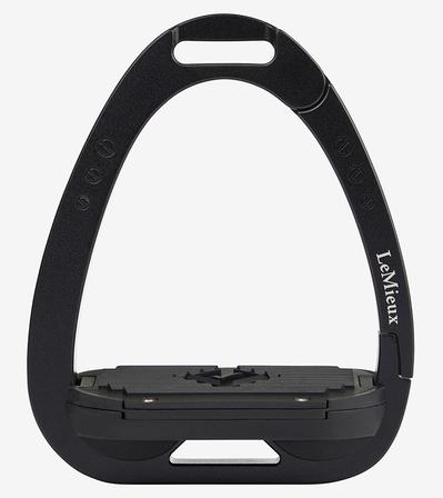 Junior Vector Balance Stirrup BLACK