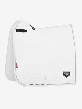Puissance Suede Dressage Pad WHITE