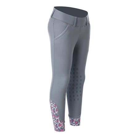Lena Kids Knee Patch Breech GRAY