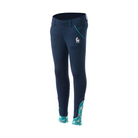 Lena Kids Knee Patch Breech NAVY/UNICORN