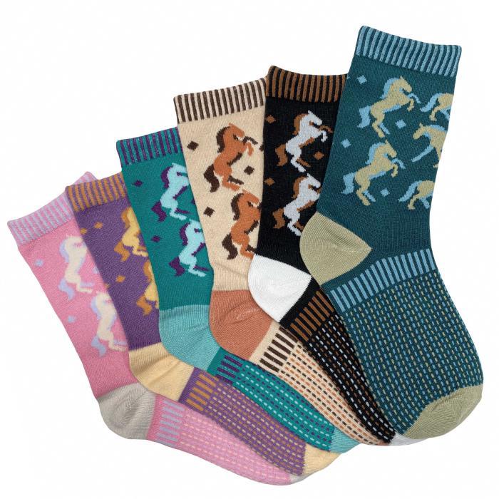 Twilight Horse Crew Socks - Youth