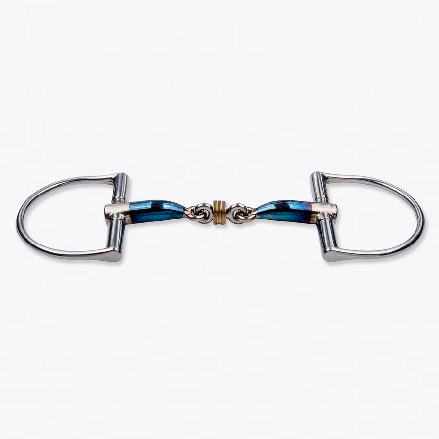 Sweet Iron D Ring Bit With Brass Ring