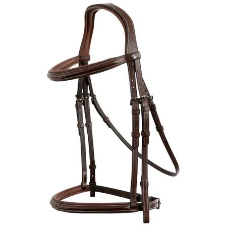 Kentucky Hunter Bridle BROWN/SILVER