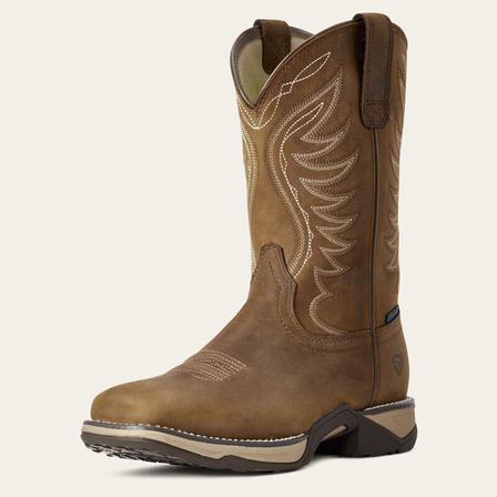 Women's Waterproof Anthem Western Boot DISTRESSED_BROWN