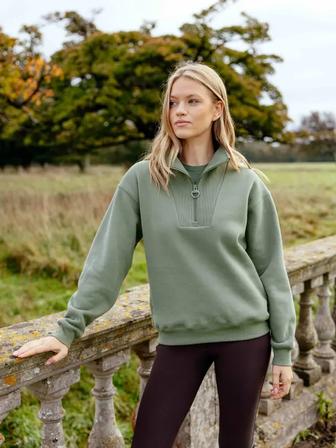 Keira Quarter Zip Sweater