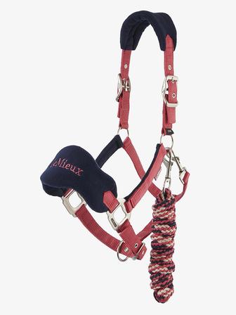 Mini Vogue Halter and Leadrope - New 2025 Colors CRANBERRY