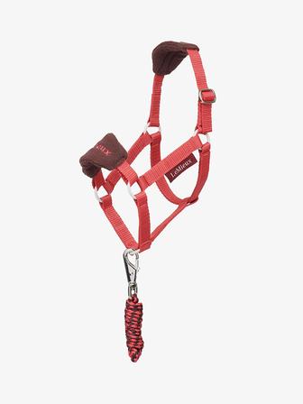 Hobby Horse Vogue Headcollar & Leadrope CRANBERRY