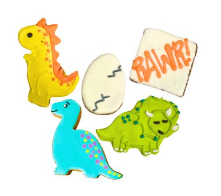 Dino-Roar Horse Cookies