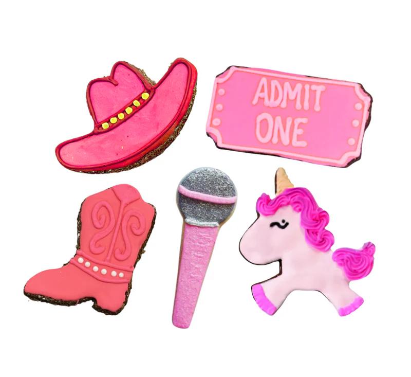 Pink Pony Club Horse Cookies